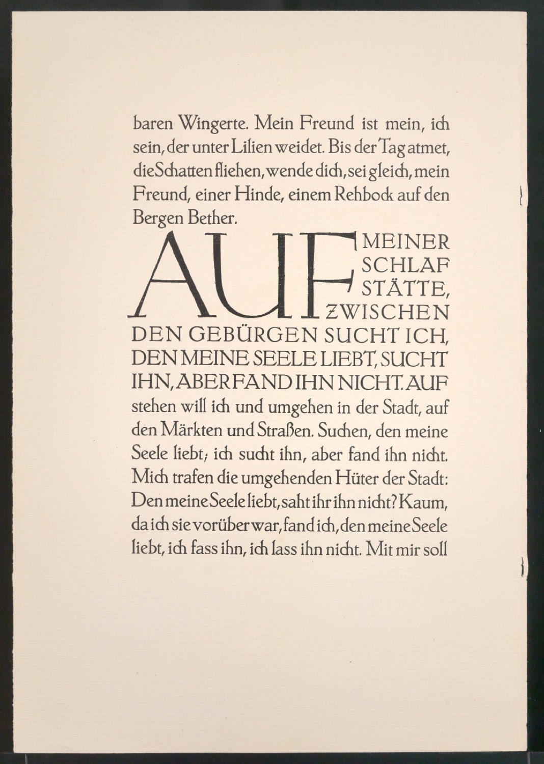 Probedrucke von Seiten aus Brief des Pastors — Blatt 5