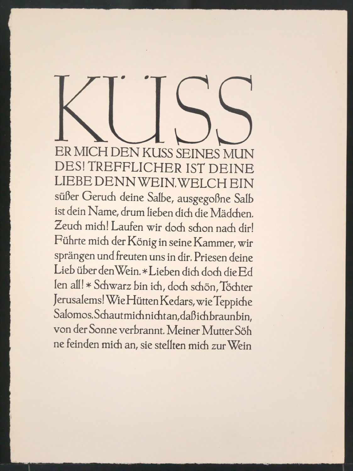 Probedrucke von Seiten aus Brief des Pastors — Blatt 9