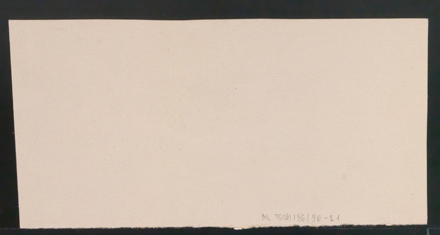 Entwurfszeichnung von Exlibris für Dora Köhler — Blatt 2