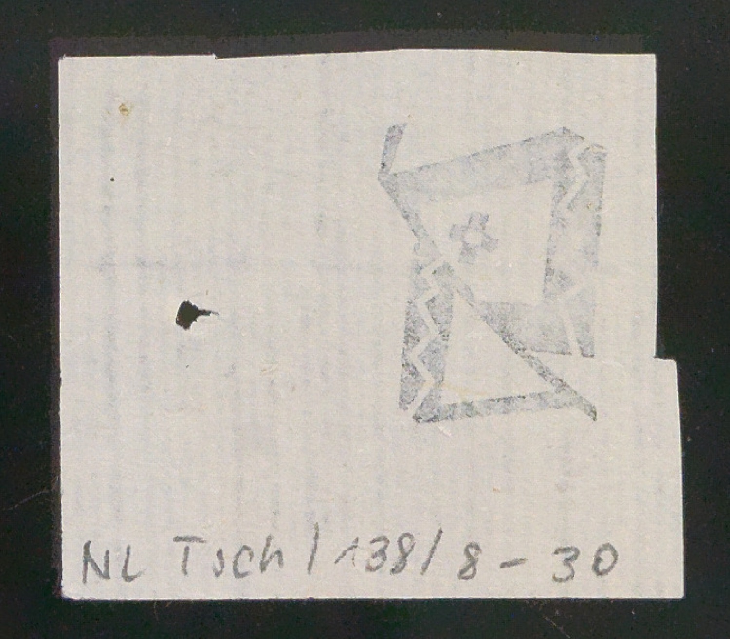 Probedrucke von expressionistischem Signet — Blatt 2