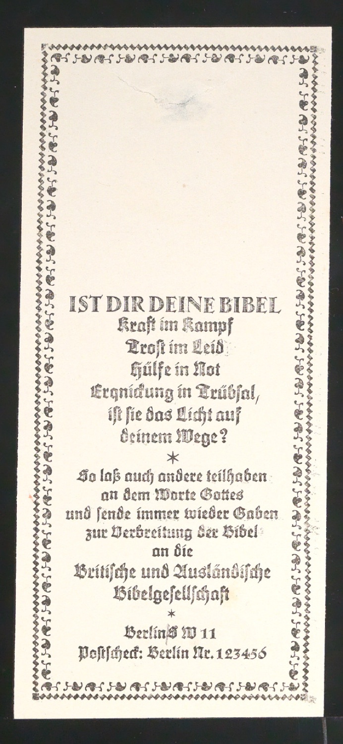 Probedrucke von Initialen, römischen Ziffern und Titelschild — Blatt 3