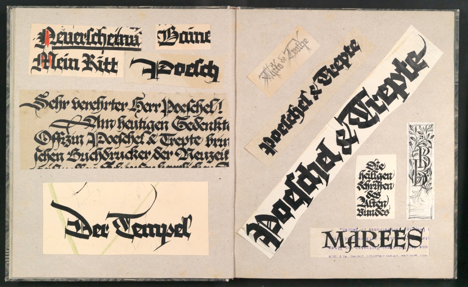 Skizzenbuch von 1920 — Blatt 9
