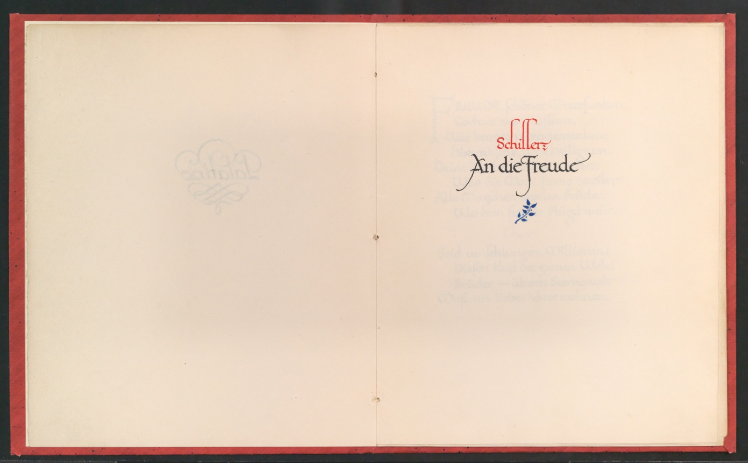 Schiller - An die Freude — Blatt 5