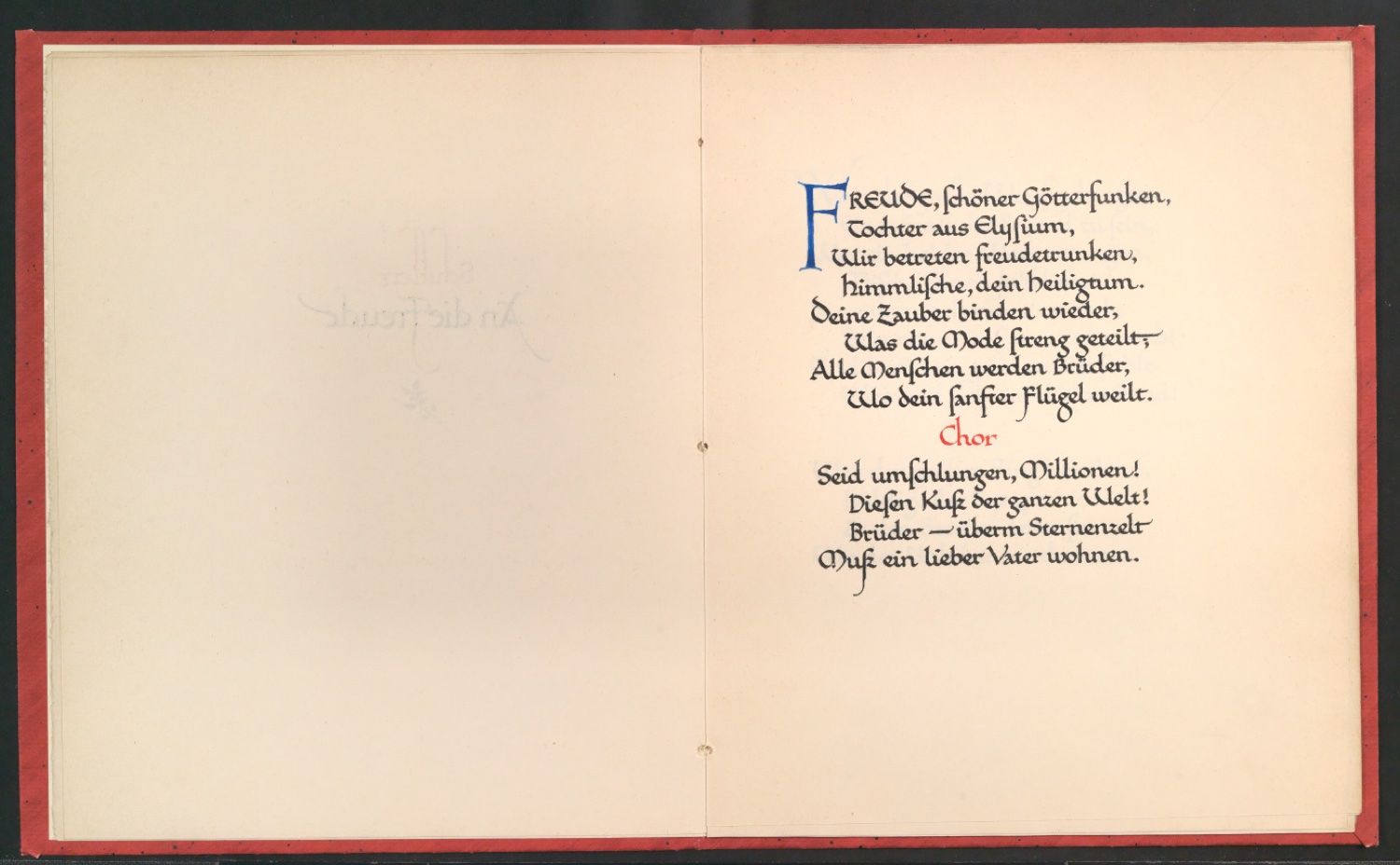 Schiller - An die Freude — Blatt 6