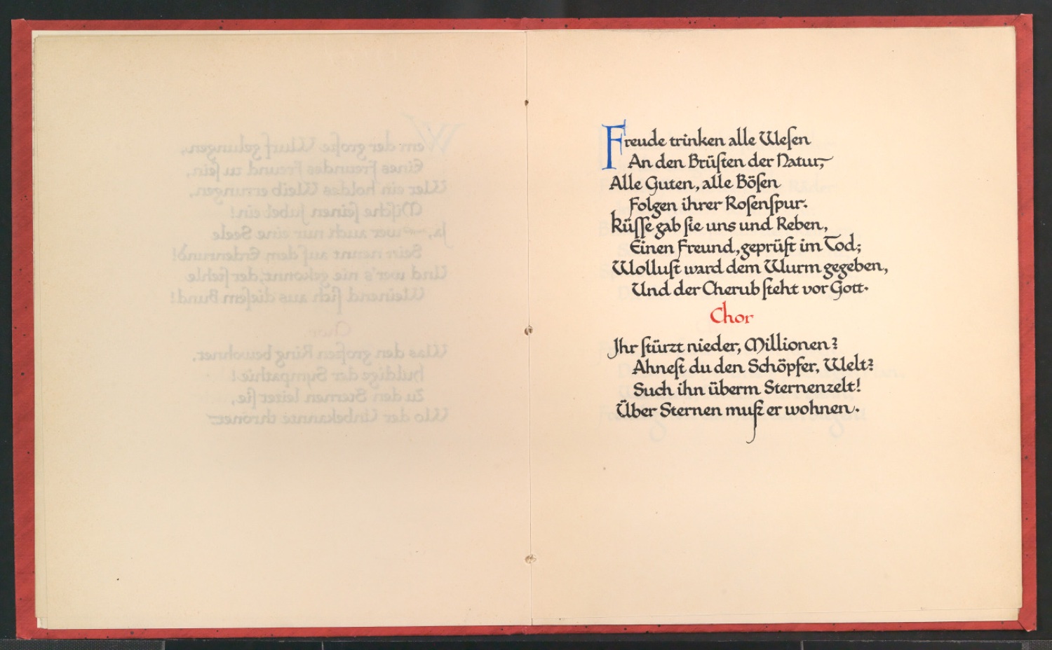 Schiller - An die Freude — Blatt 8
