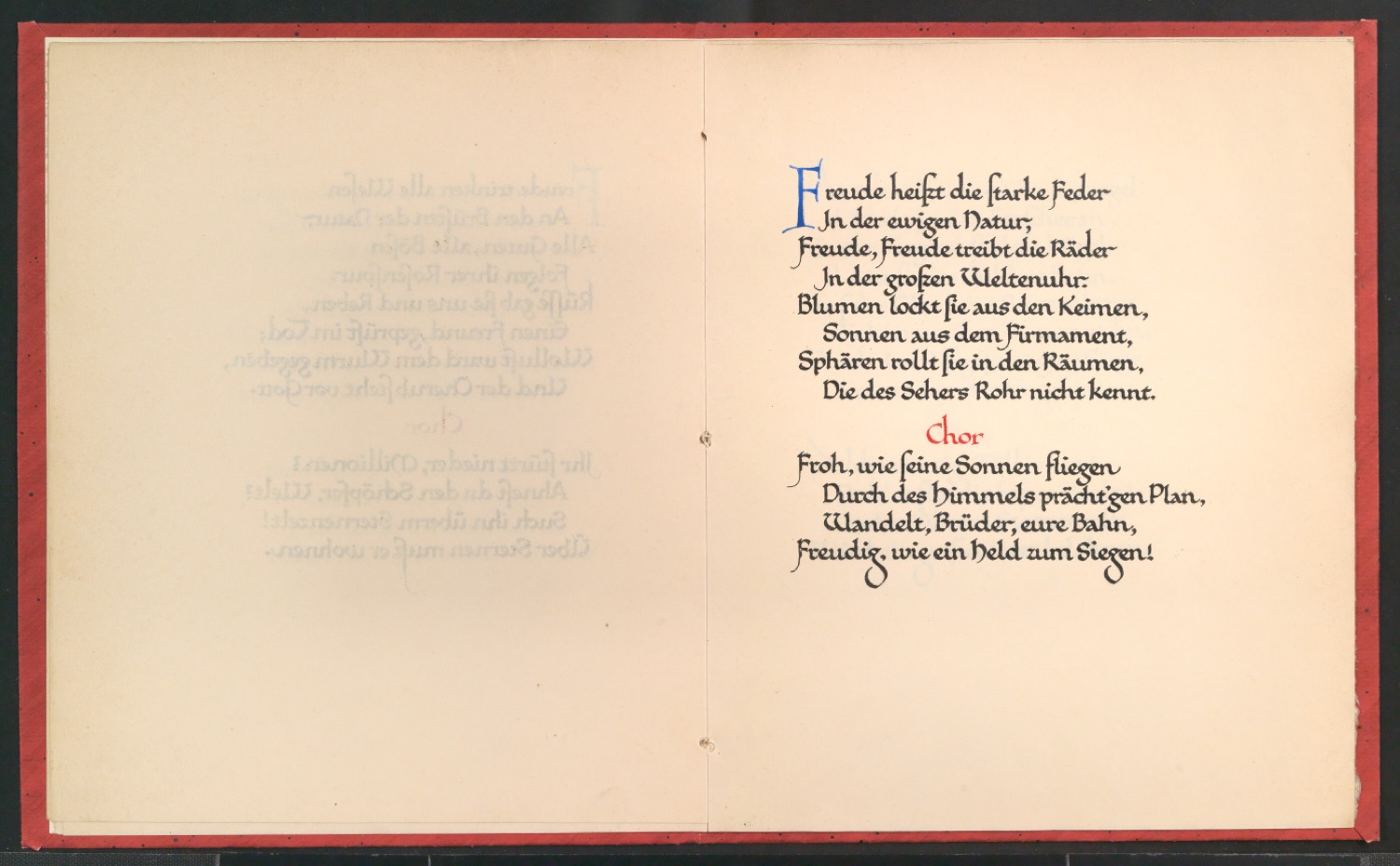 Schiller - An die Freude — Blatt 9