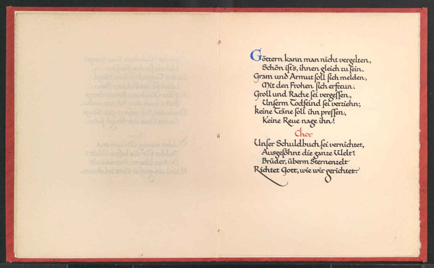 Schiller - An die Freude — Blatt 11