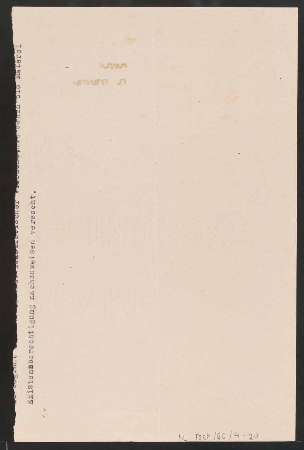 Entwürfe für den Buchrücken von Wilhelm von Humboldts Briefe — Blatt 2