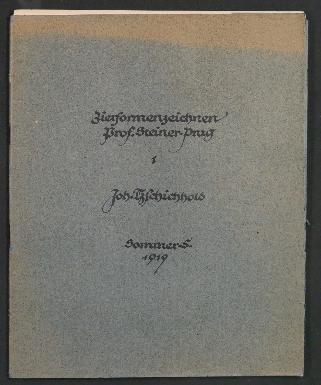 Zierformenzeichnen Prof. Steiner-Prag — Blatt 1