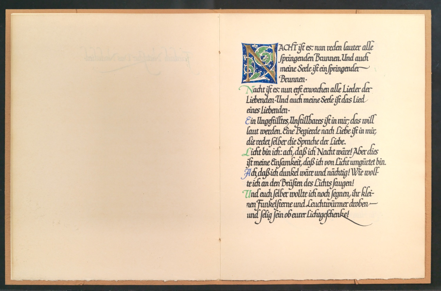 Friedrich Nietzsche - Das Nachtlied — Blatt 8