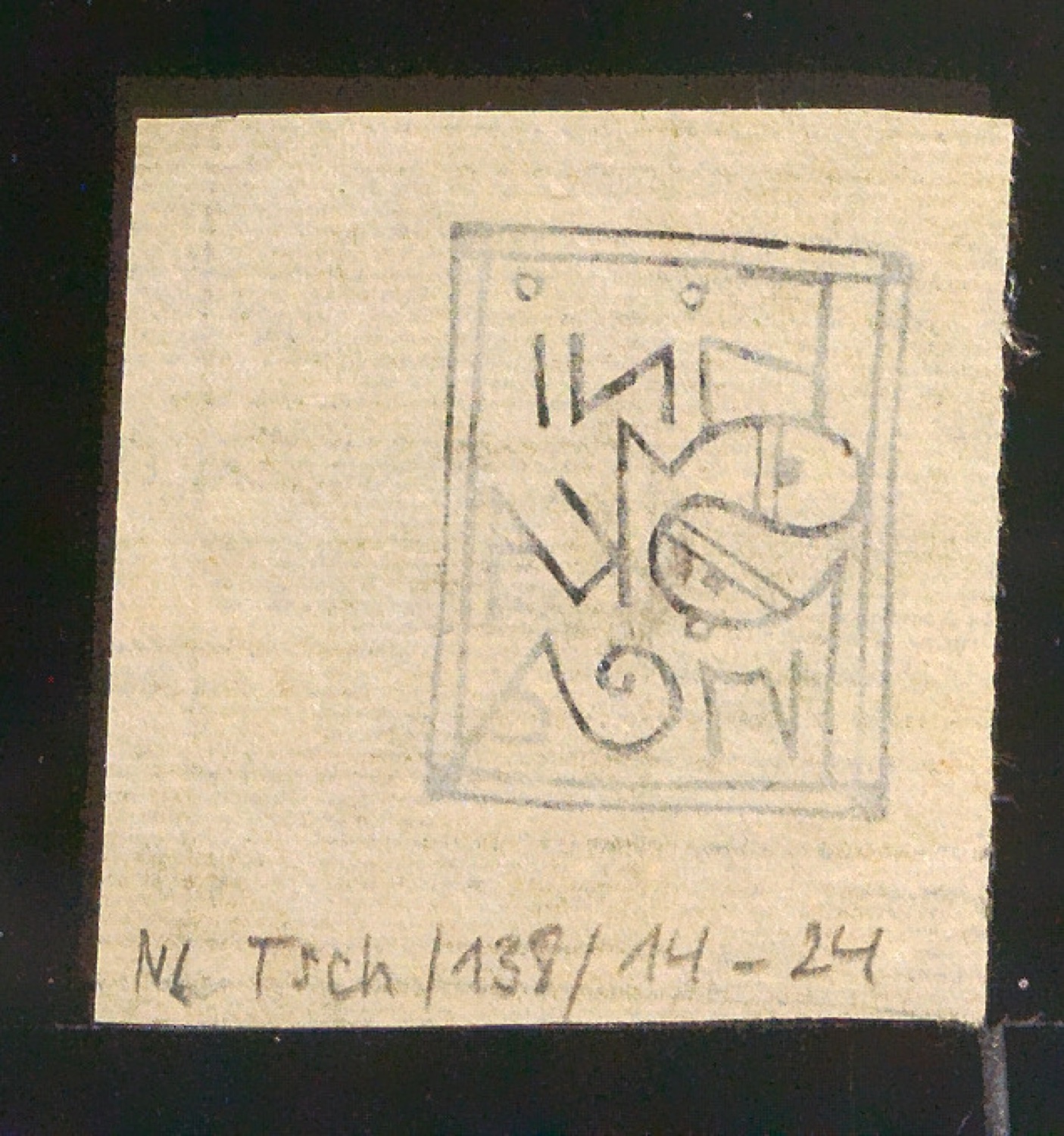 Exlibris für Fini Skarica — Blatt 8