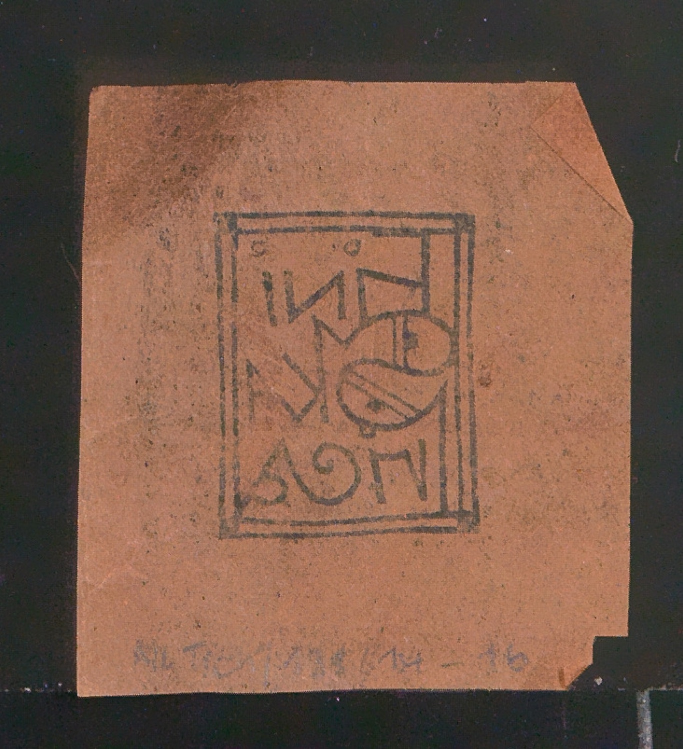 Exlibris für Fini Skarica — Blatt 54