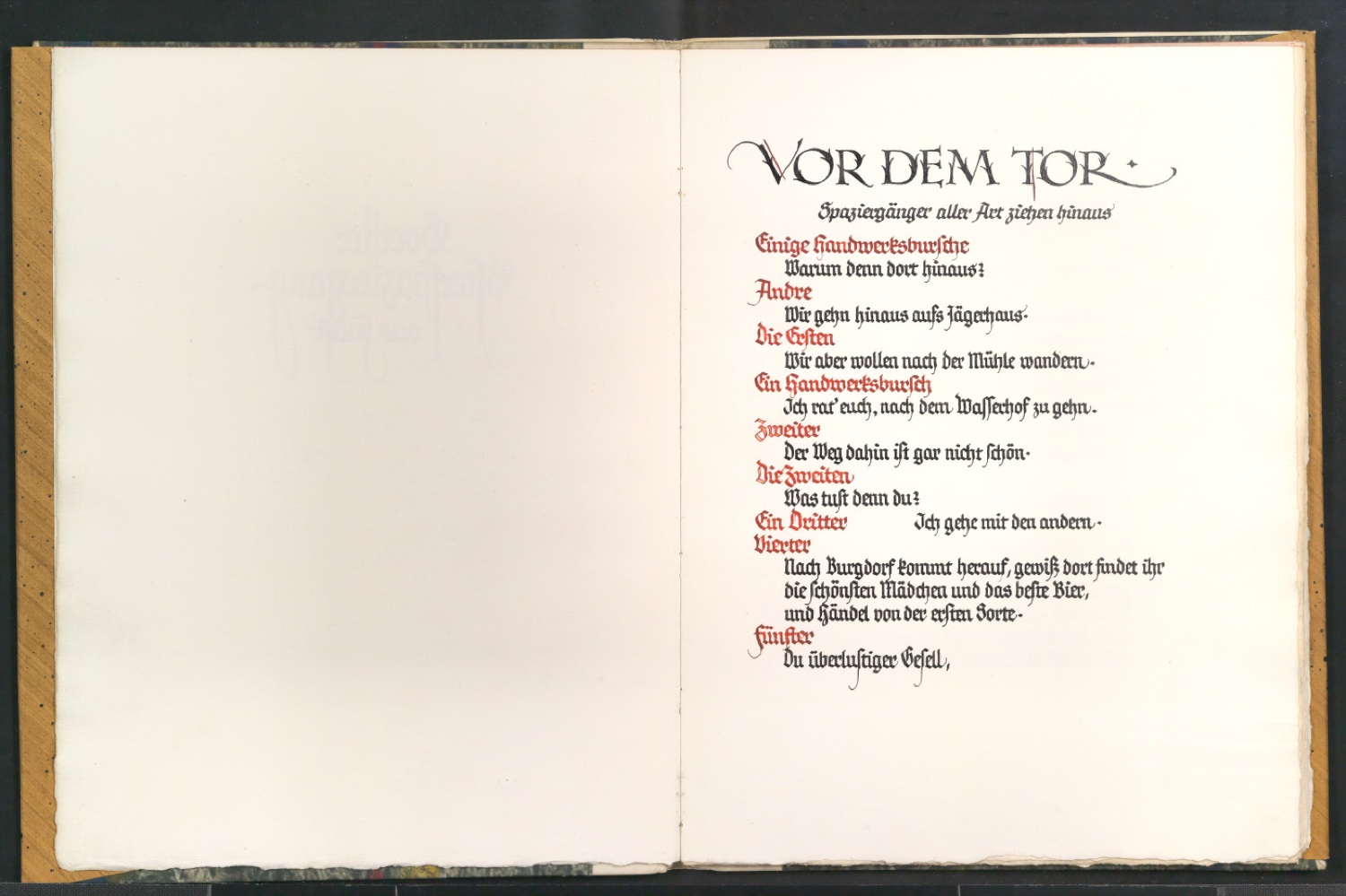 Goethe - Osterspaziergang aus Faust — Blatt 7