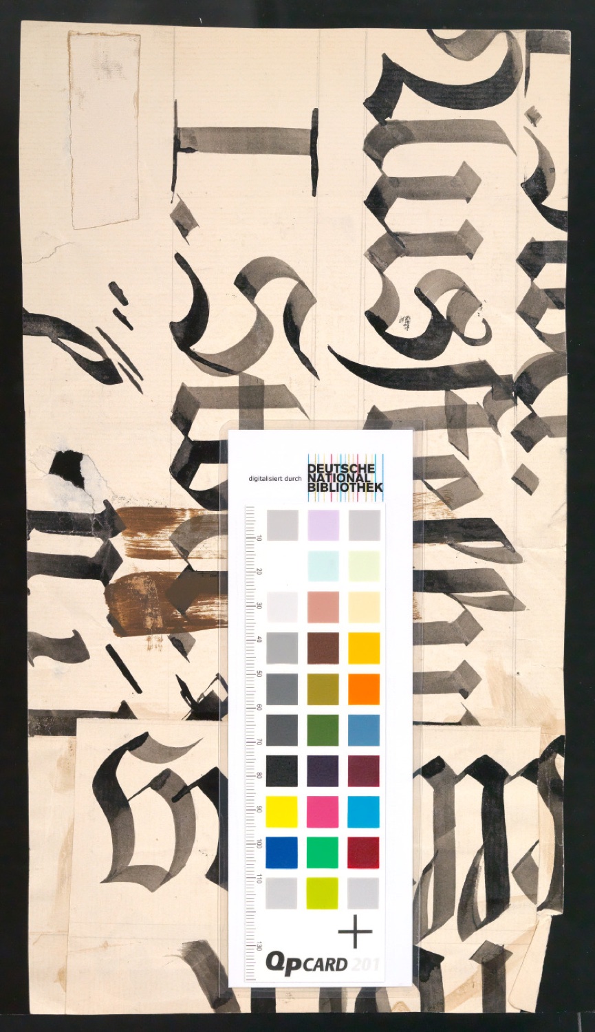 Kalligraphie — Blatt 3