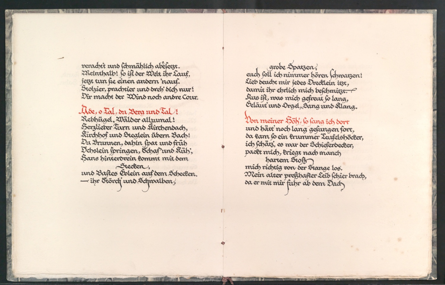 Mörike - Der alte Turmhahn — Blatt 6
