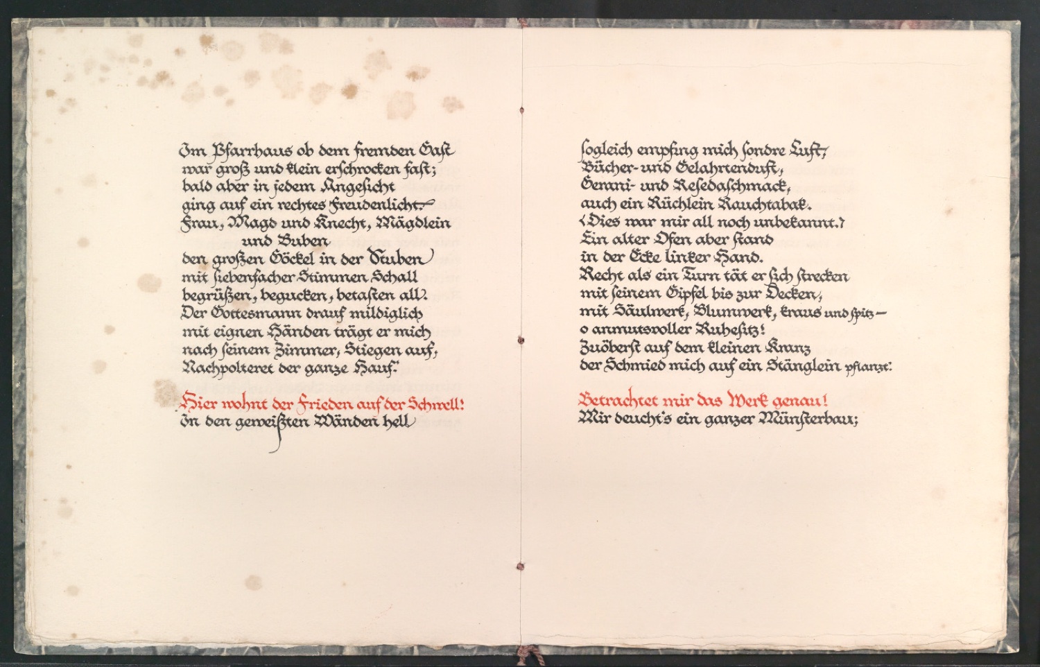 Mörike - Der alte Turmhahn — Blatt 8