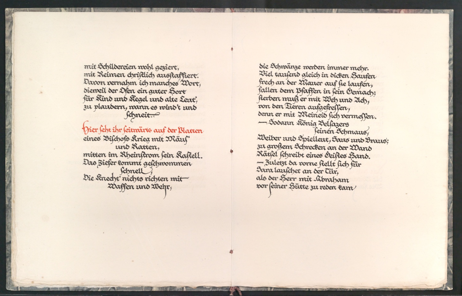 Mörike - Der alte Turmhahn — Blatt 9