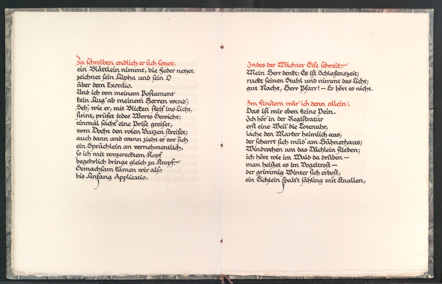 Mörike - Der alte Turmhahn — Blatt 11