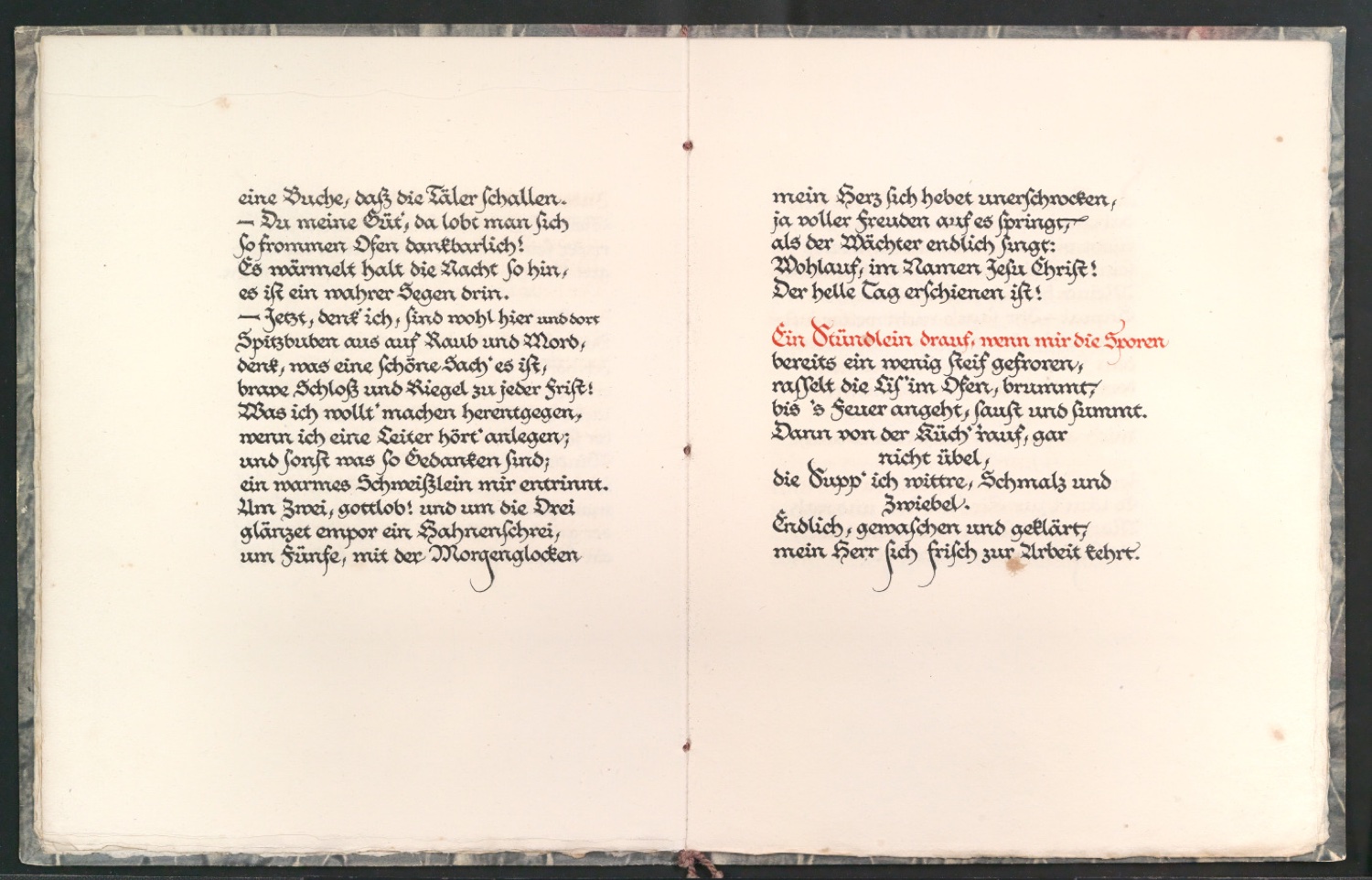 Mörike - Der alte Turmhahn — Blatt 12