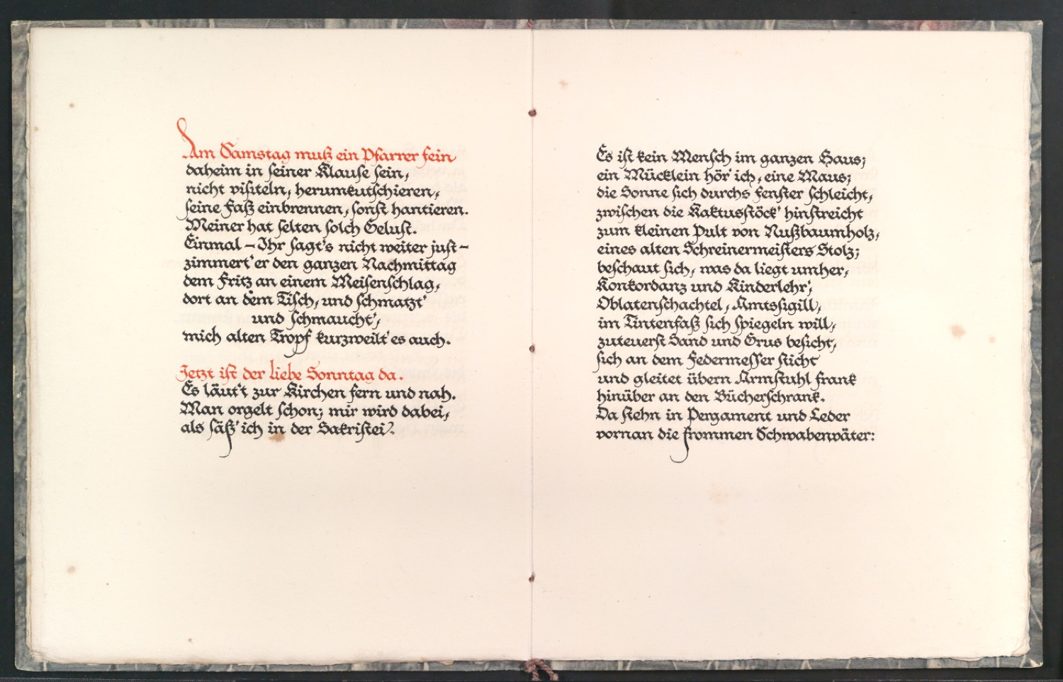 Mörike - Der alte Turmhahn — Blatt 13
