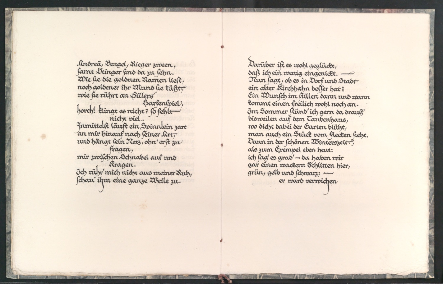 Mörike - Der alte Turmhahn — Blatt 14