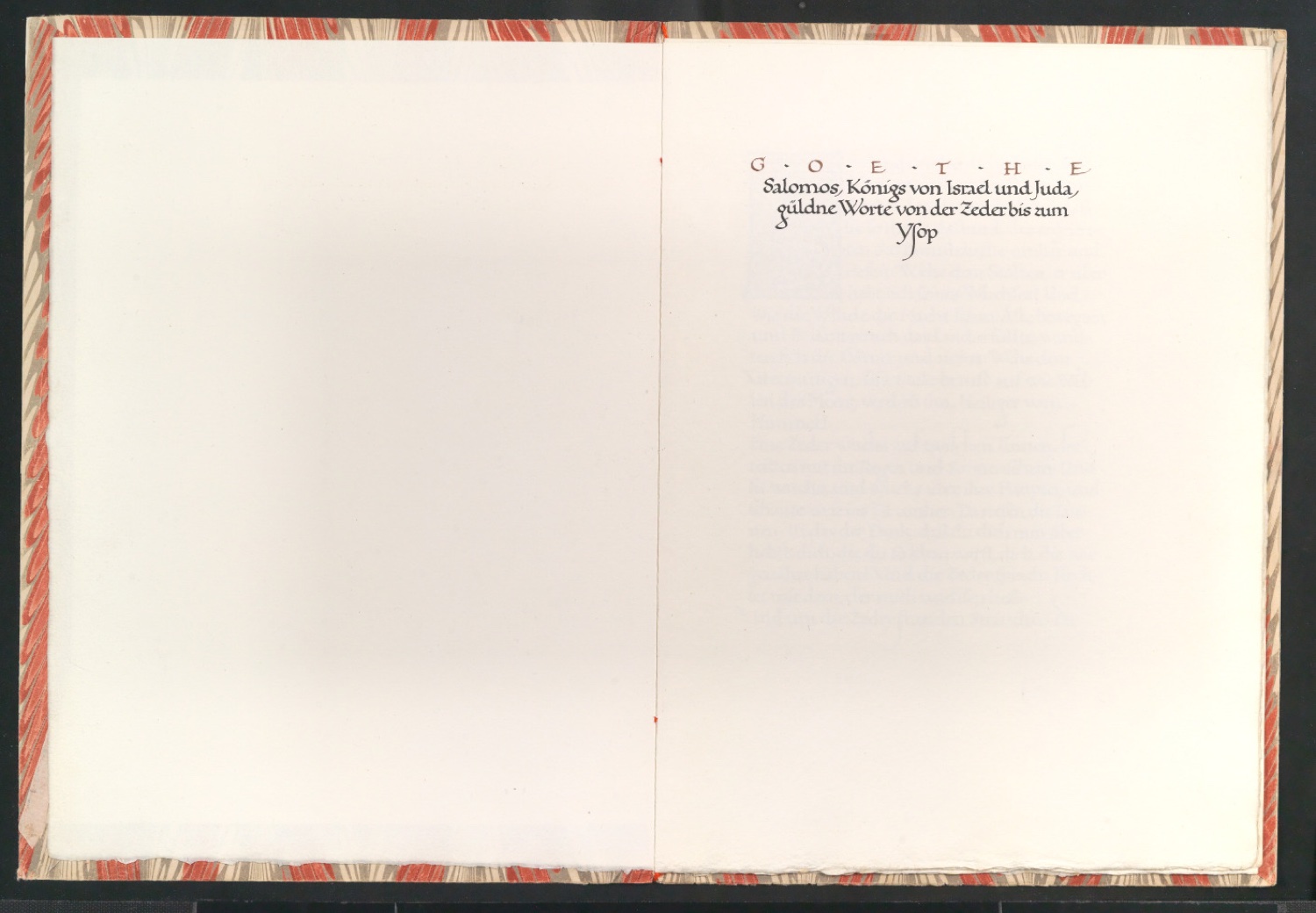 Salomos, Königs von Israel und Juda, güldne Worte von der Zeder bis zum Ysop — Blatt 3