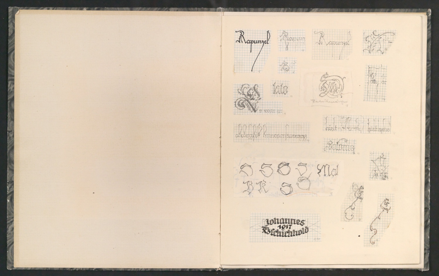 Skizzenbuch von 1917-1919 — Blatt 3
