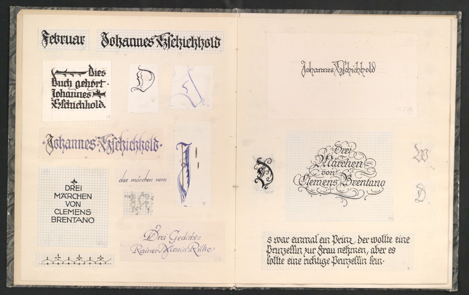 Skizzenbuch von 1917-1919 — Blatt 6