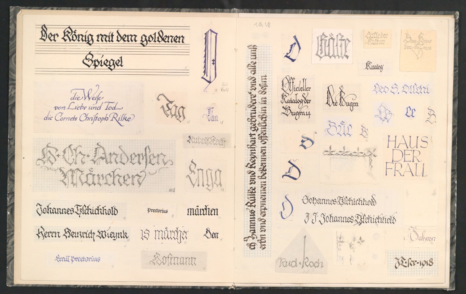 Skizzenbuch von 1917-1919 — Blatt 7
