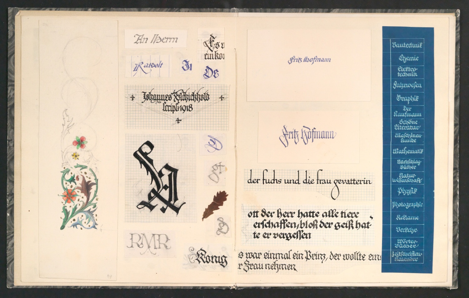 Skizzenbuch von 1917-1919 — Blatt 8