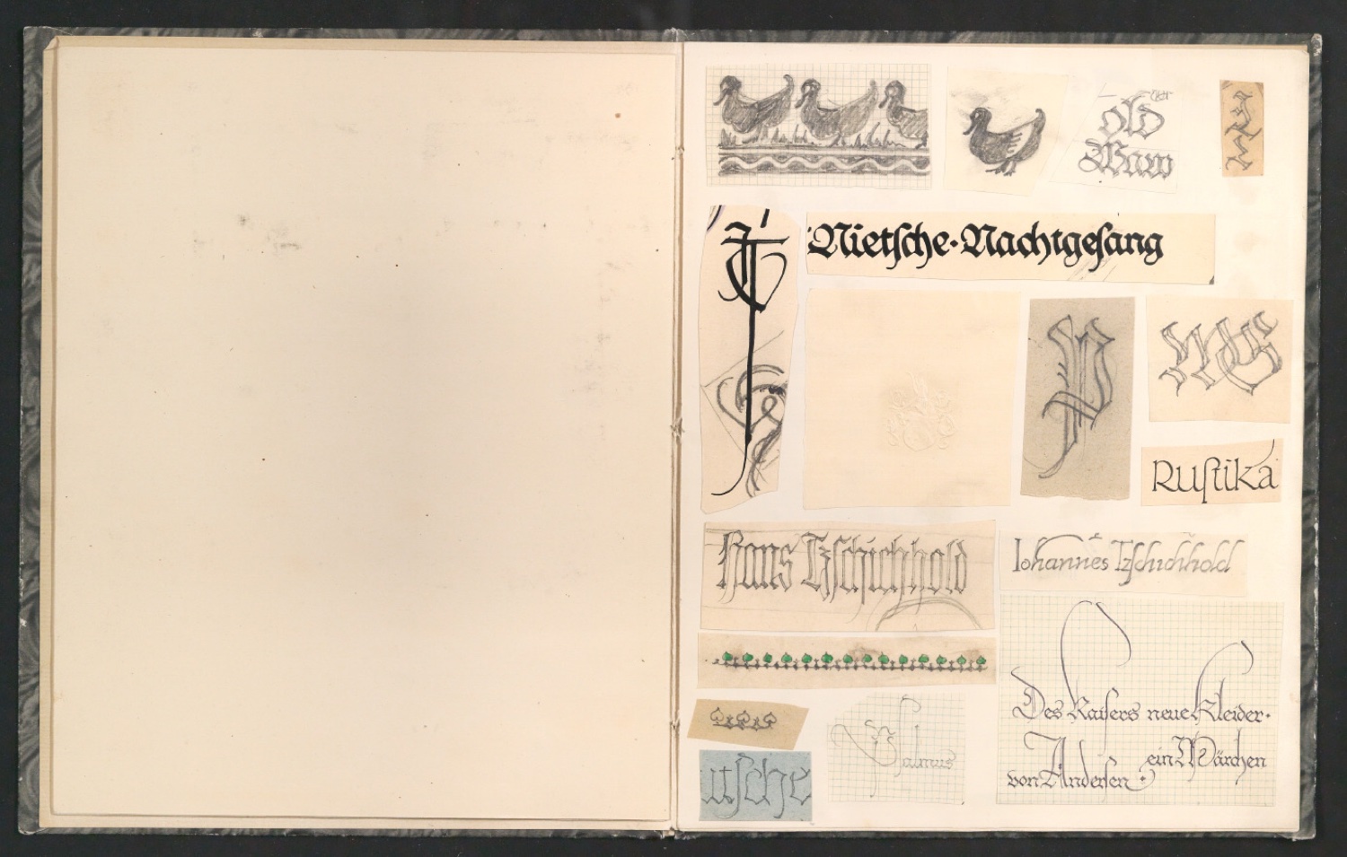 Skizzenbuch von 1917-1919 — Blatt 13