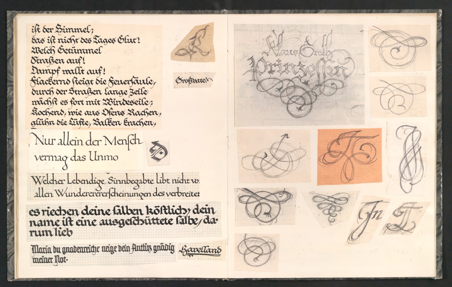 Skizzenbuch von 1917-1919 — Blatt 17