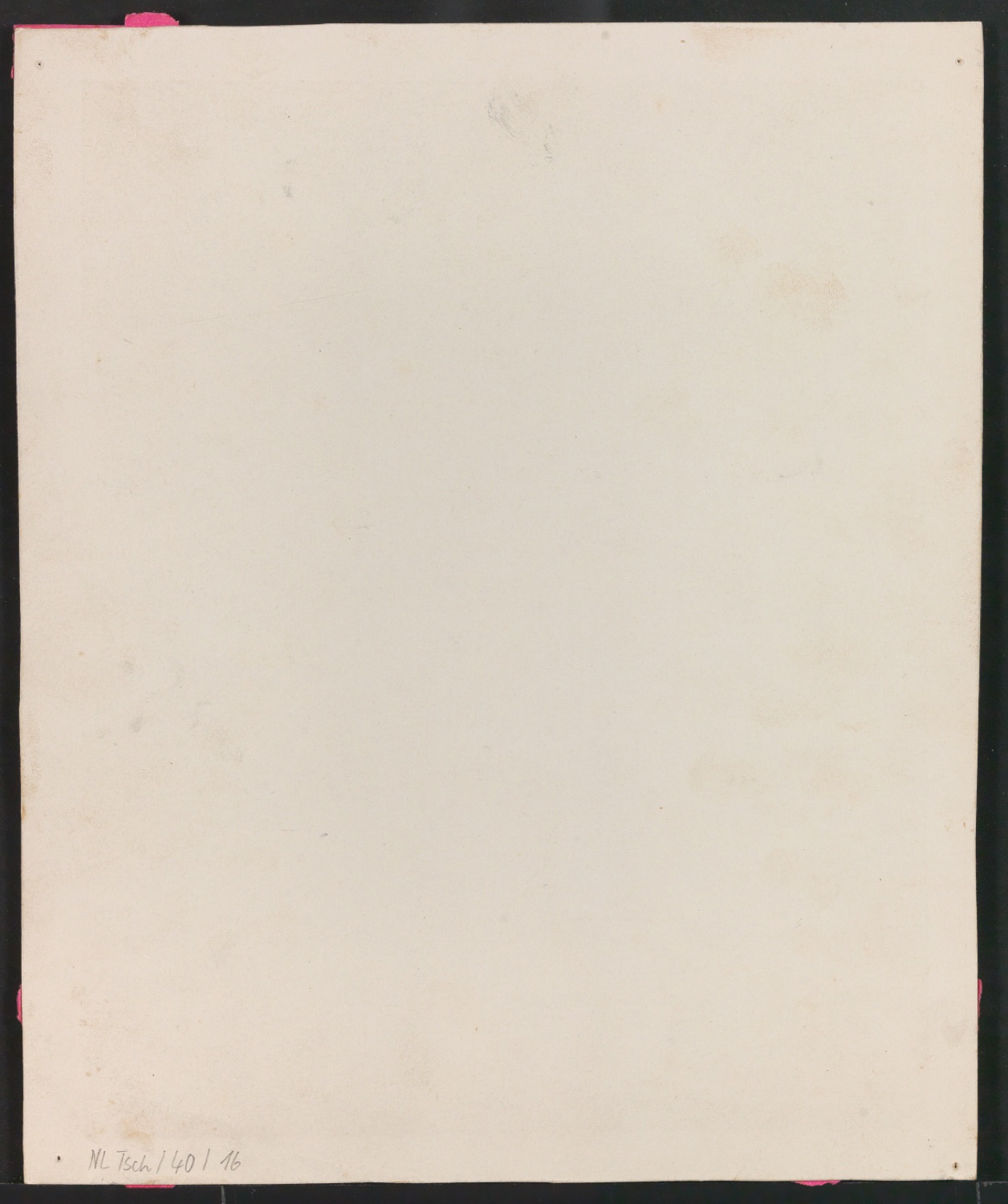 Fotogramm für den Umschlagentwurf von Insel-Almanach 1929 — Blatt 2